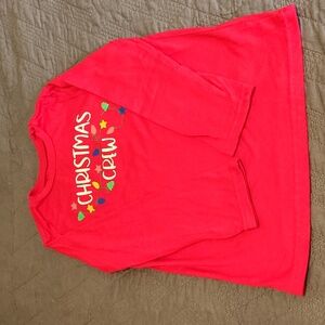 Christmas Crew kids long sleeve t-shirt